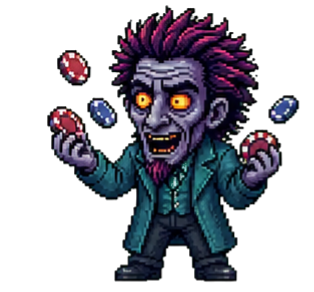 Protagonist juggling chips